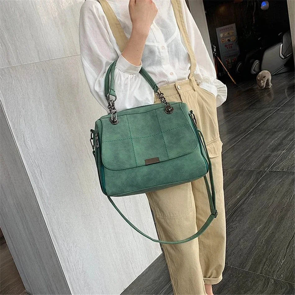 Alexa Matte Shoulder Bag